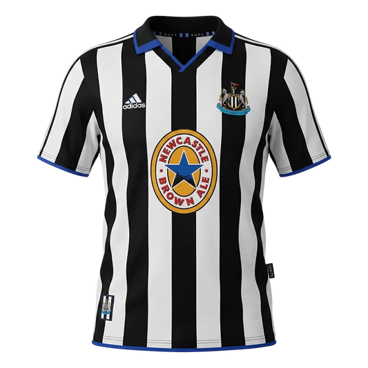 Newcastle United Koszulka retro domowa 1999/00