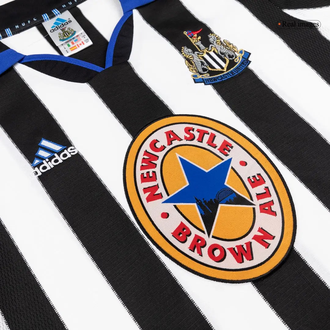 Newcastle United Koszulka retro domowa 1999/00