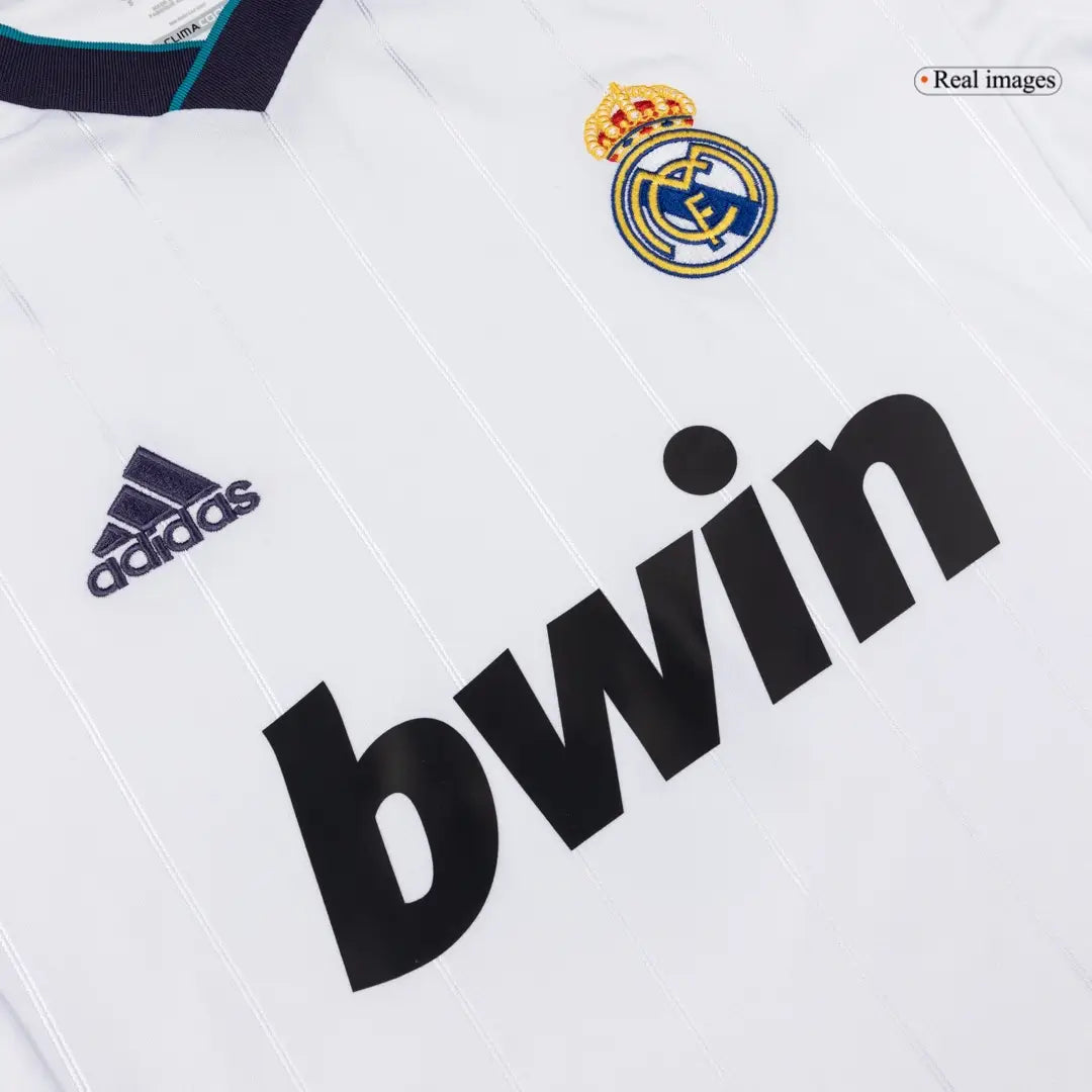 Real Madrid Koszulka retro domowa z długim rękawem 2012/13
