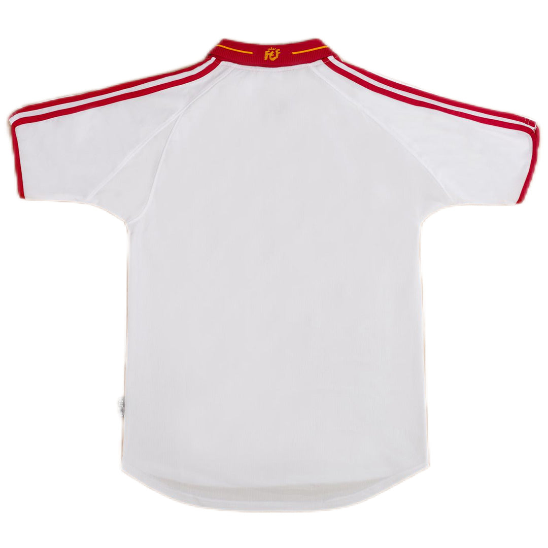 Hiszpania Koszulka retro wyjazdowa Euro 2000