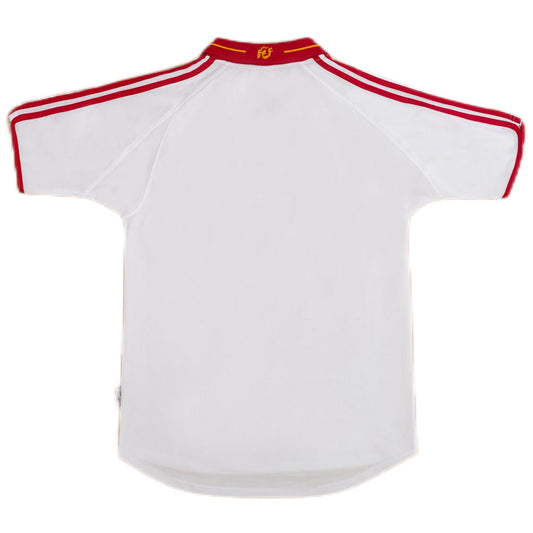 Hiszpania Koszulka retro wyjazdowa Euro 2000