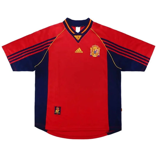 Hiszpania Koszulka retro domowa 1998