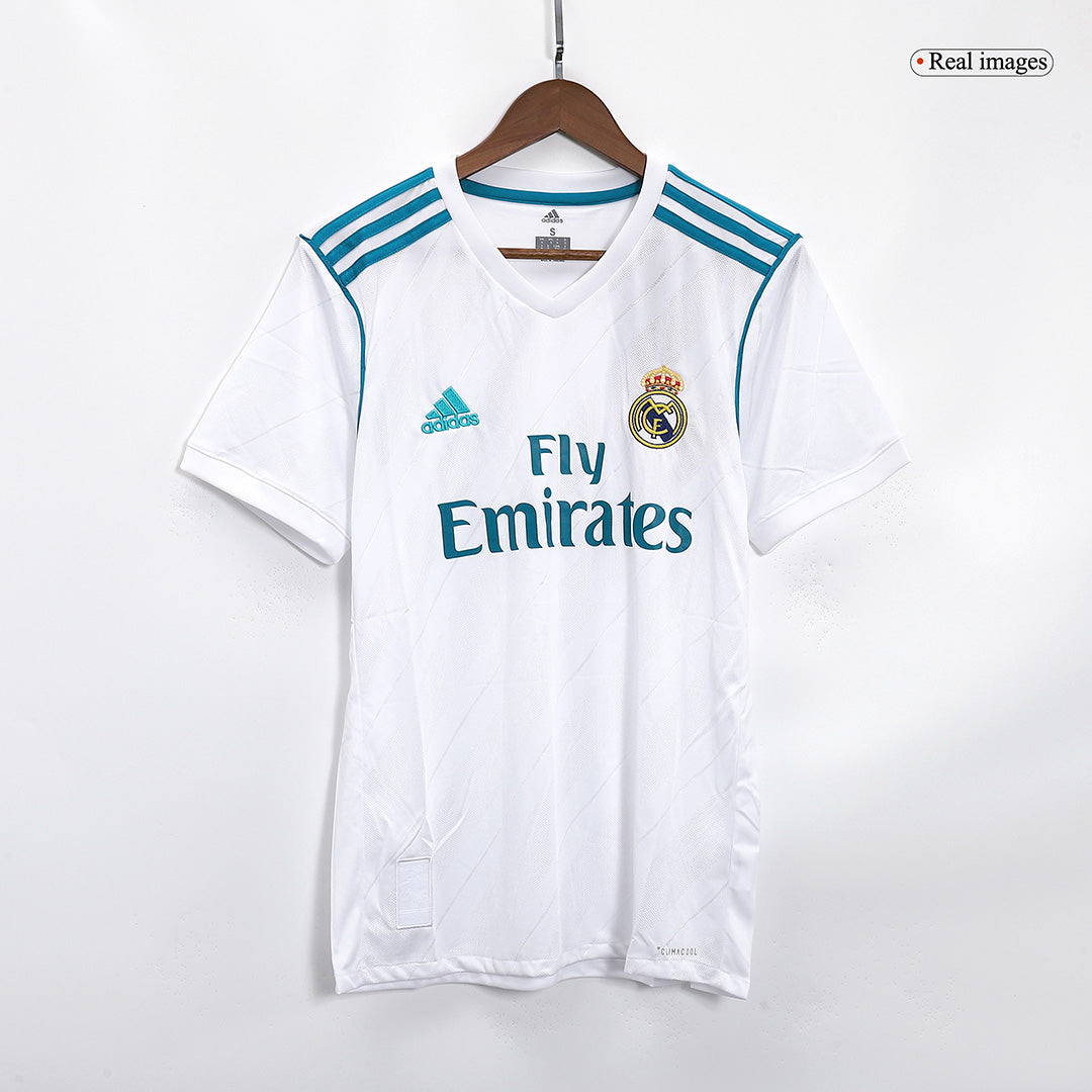 RONALDO #7 Real Madrid Koszulka retro domowa 2017/18