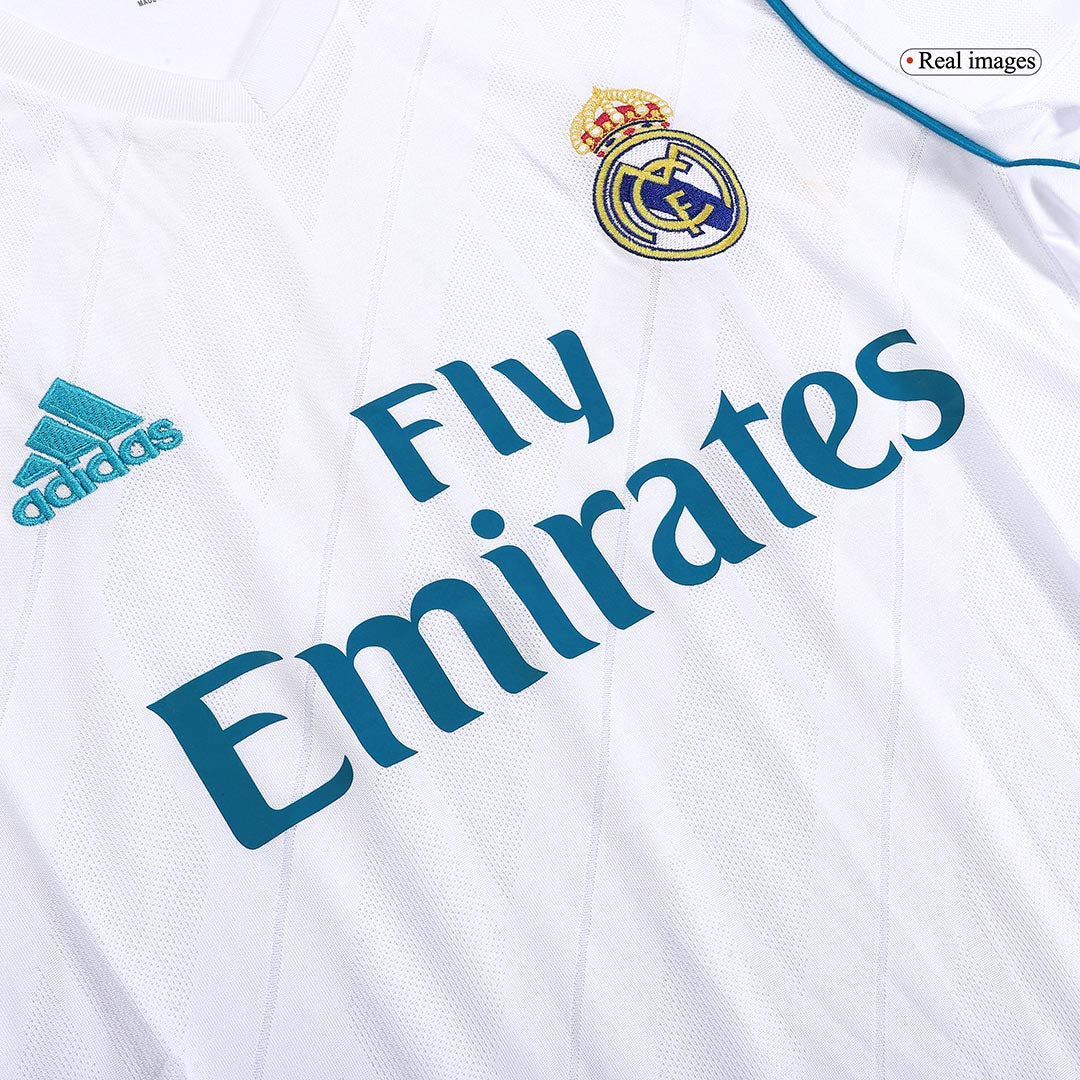 RONALDO #7 Real Madrid Koszulka retro domowa 2017/18