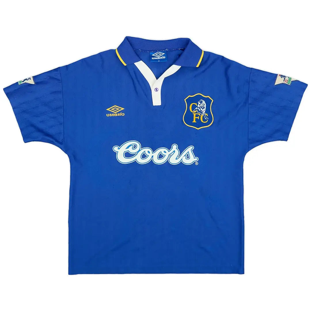 VIALLI #9 Chelsea Koszulka retro domowa 1995/97