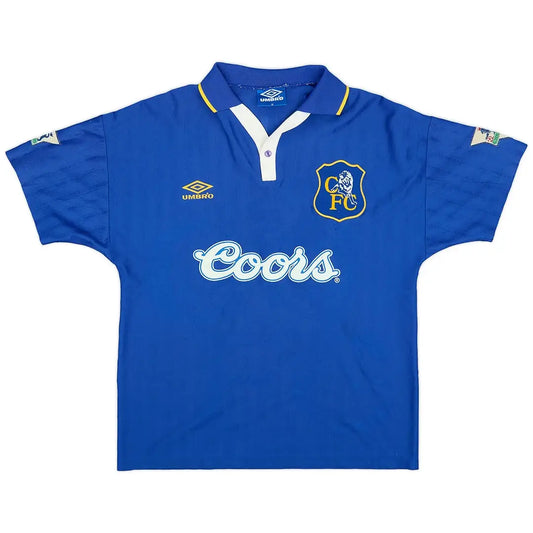 VIALLI #9 Chelsea Koszulka retro domowa 1995/97
