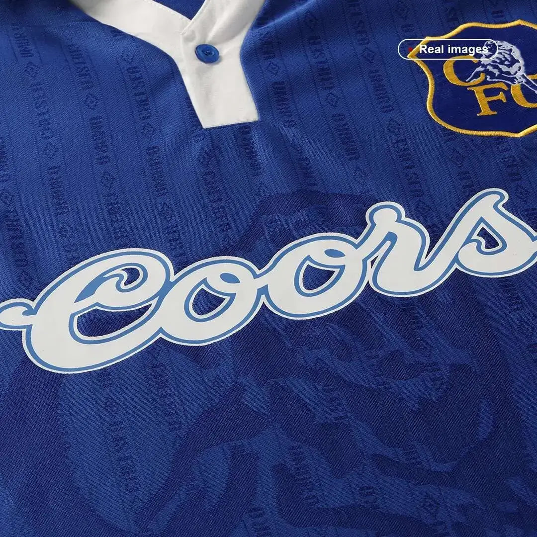 VIALLI #9 Chelsea Koszulka retro domowa 1995/97