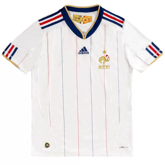 Francja Koszulka retro wyjazdowa 2010