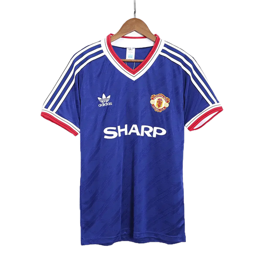 Manchester United Koszulka retro wyjazdowa 1986/88