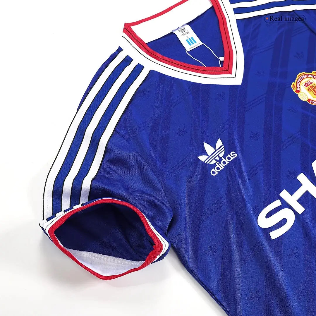 Manchester United Koszulka retro wyjazdowa 1986/88