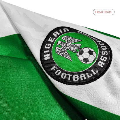 Okocha #10 Nigeria Koszulka retro domowa 1996
