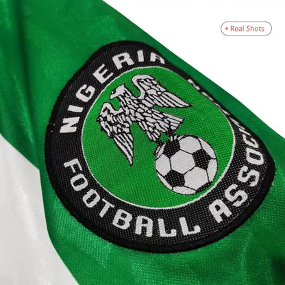 Okocha #10 Nigeria Koszulka retro wyjazdowa 1996
