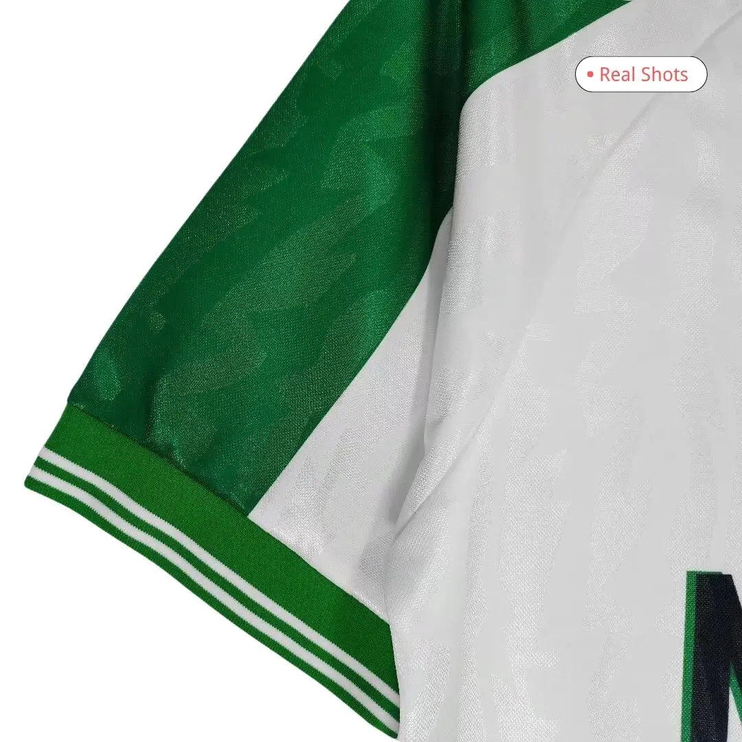 Okocha #10 Nigeria Koszulka retro wyjazdowa 1996