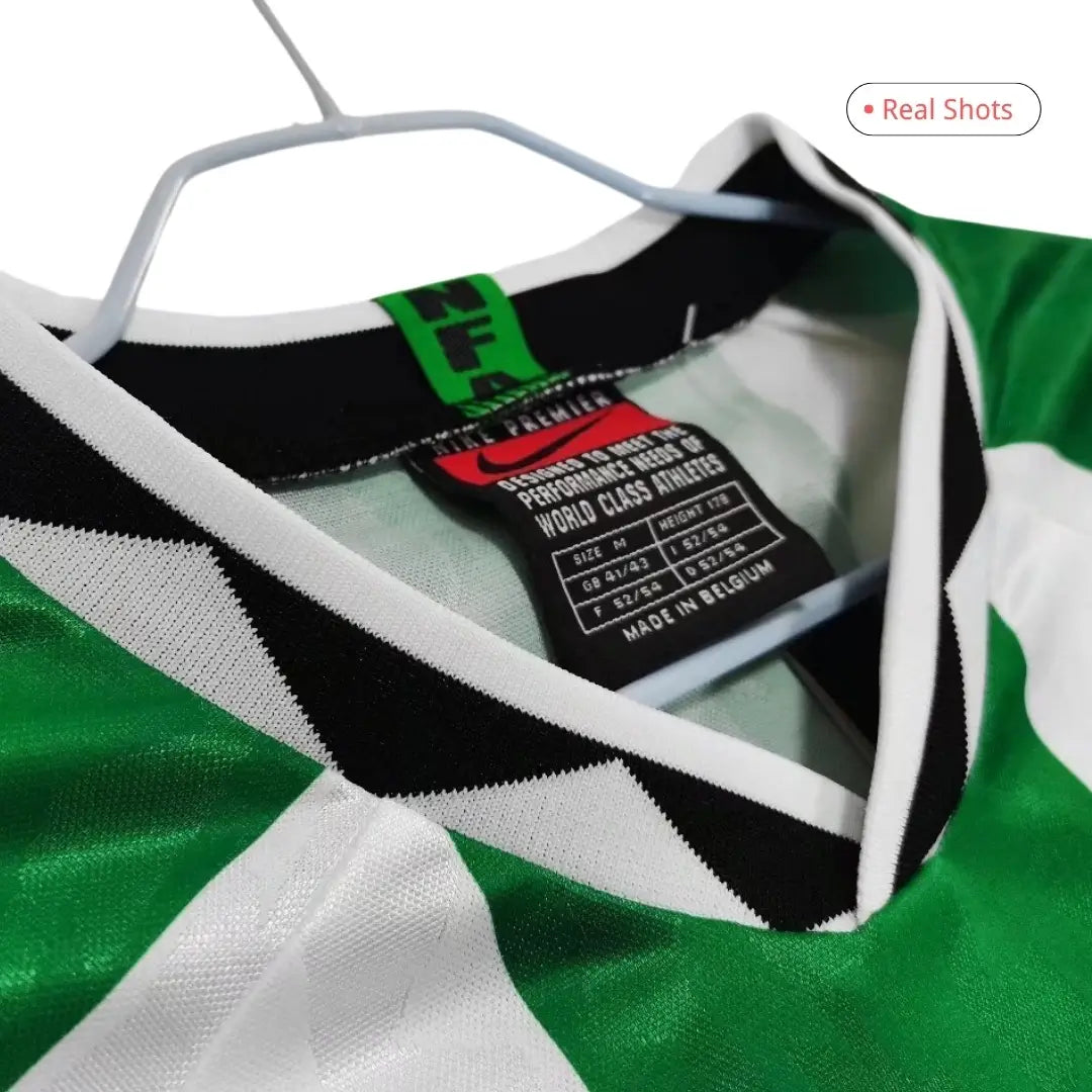 Okocha #10 Nigeria Koszulka retro wyjazdowa 1996