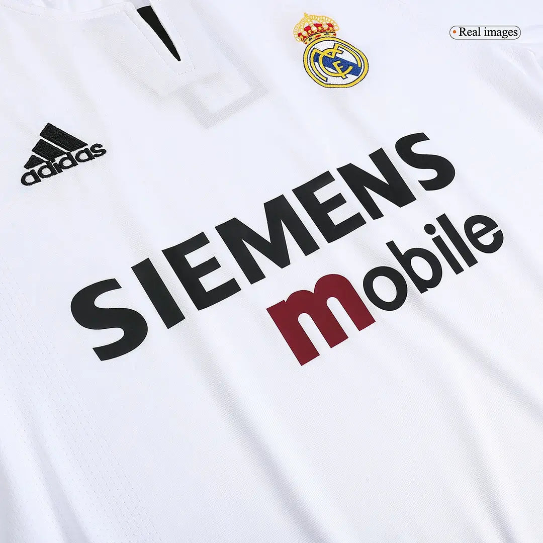 Ronaldo #9 Real Madrid Koszulka retro domowa 2003/04