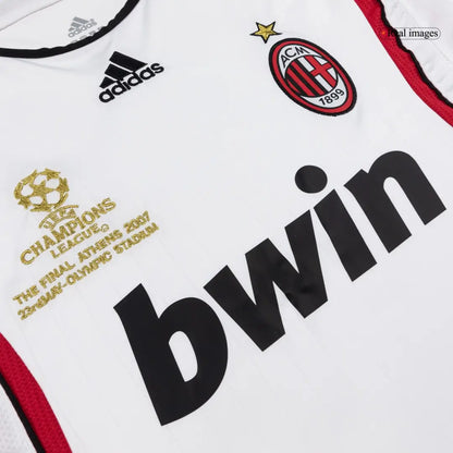 AC Milan Koszulka retro wyjazdowa z długim rękawem 2006/07