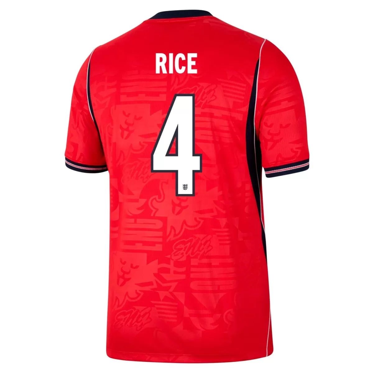 Rice #4 Anglia Koszulka Wyjazdowa – Mundial 2026
