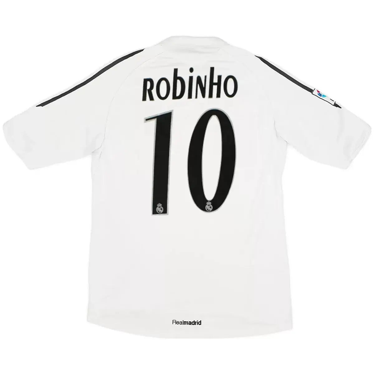 Robinho #10 Real Madrid Koszulka retro domowa 2005/06