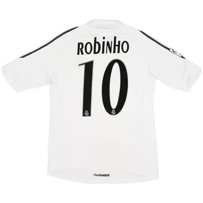 Robinho #10 Real Madrid Koszulka retro domowa 2005/06