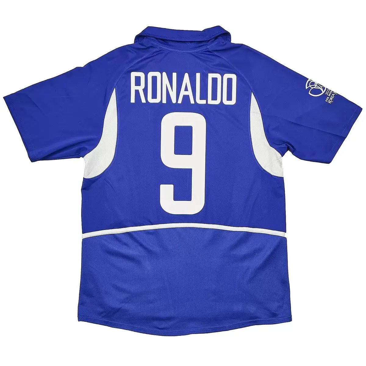 Ronaldo #9 Brazylia Koszulka retro wyjazdowa 2002
