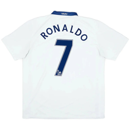 Ronaldo #7 Manchester United Koszulka retro wyjazdowa 2008/09