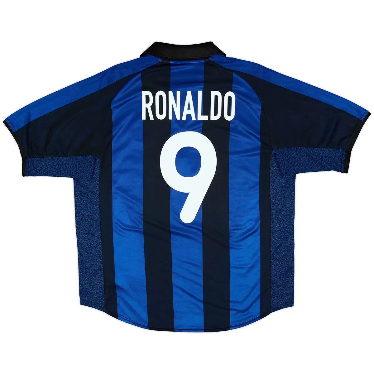 Ronaldo #9 Inter Mediolan Koszulka retro domowa 2001/02