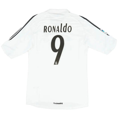 Ronaldo #9 Real Madrid Koszulka retro domowa 2005/06