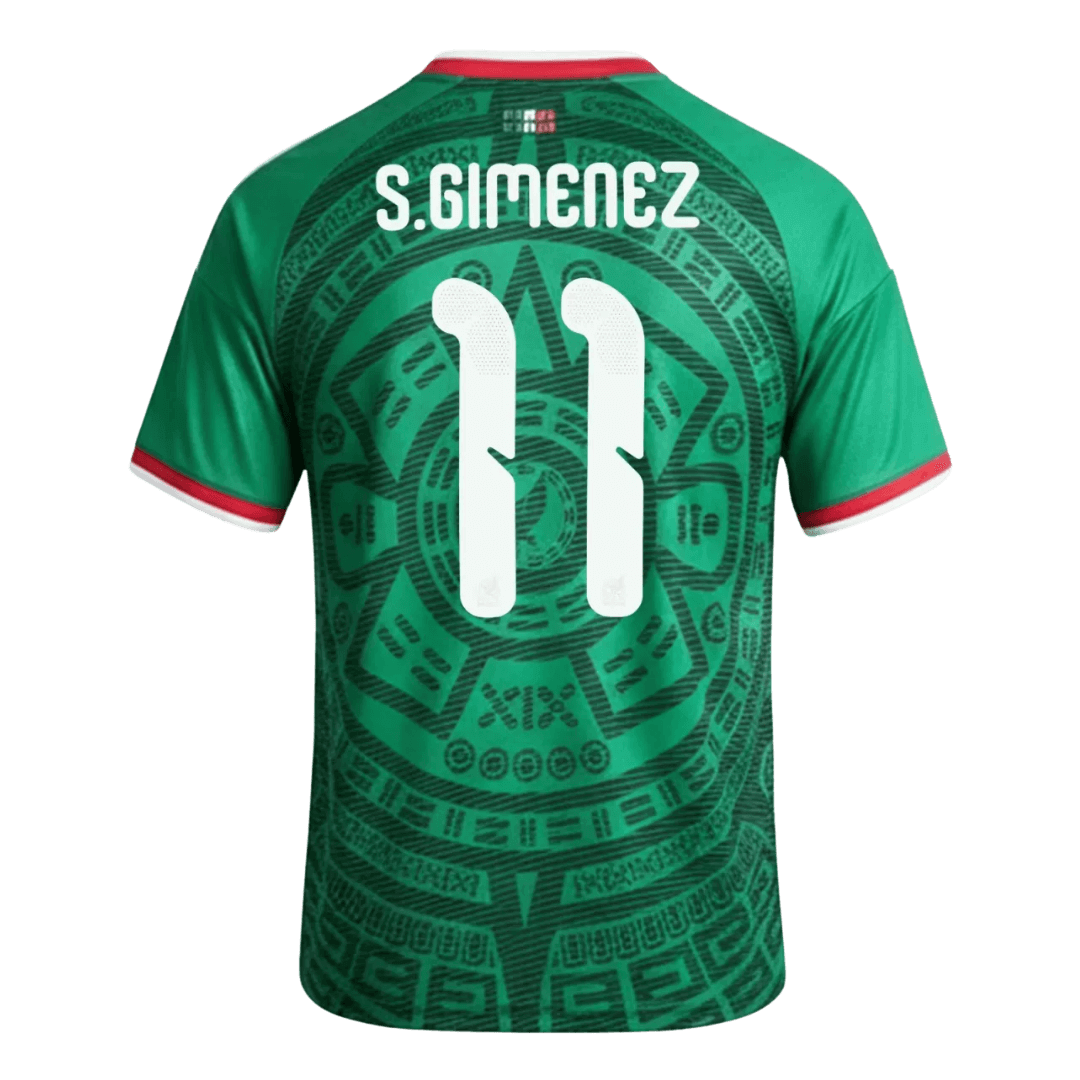 S.GIMÉNEZ #11 Meksyk Koszulka Domowa – Mundial 2026