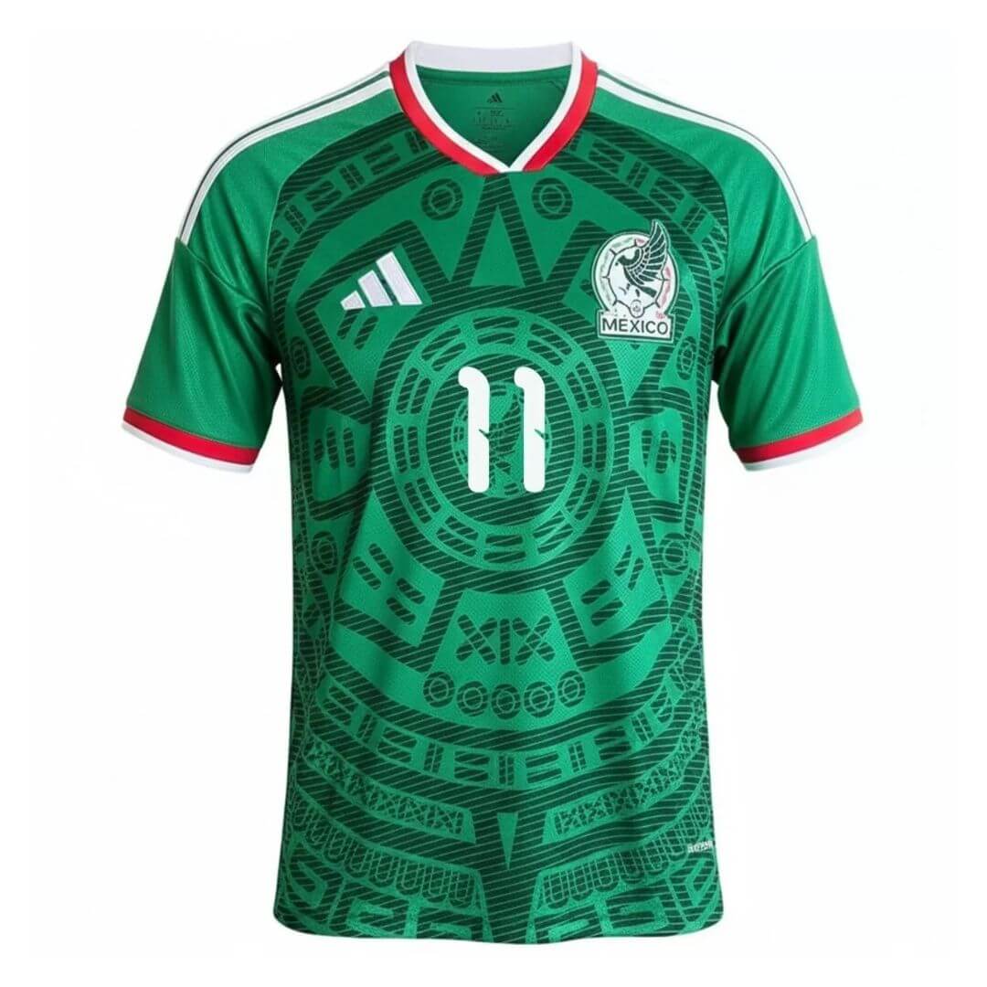 S.GIMÉNEZ #11 Meksyk Koszulka Domowa – Mundial 2026