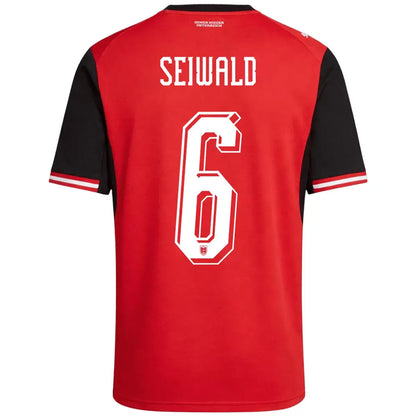 SEIWALD #6 Austria Koszulka Domowa – Mundial 2026