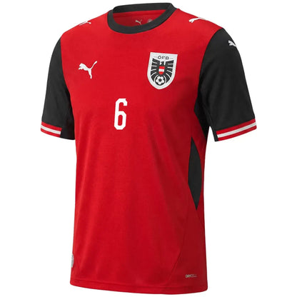 SEIWALD #6 Austria Koszulka Domowa – Mundial 2026