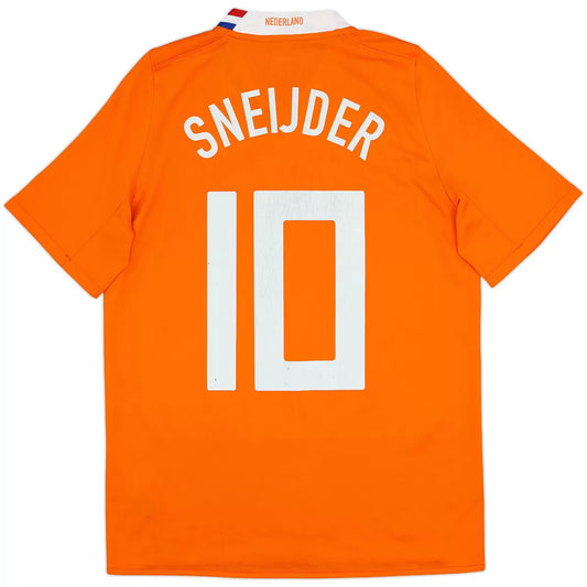 SNEIJDER #10 Holandia Koszulka retro domowa Euro 2008