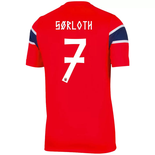 SØRLOTH #7 Norwegia Koszulka Domowa – Mundial 2026