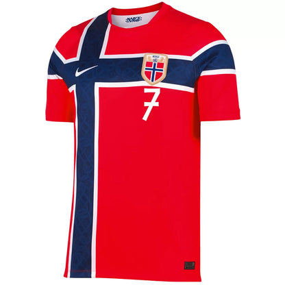 SØRLOTH #7 Norwegia Koszulka Domowa – Mundial 2026