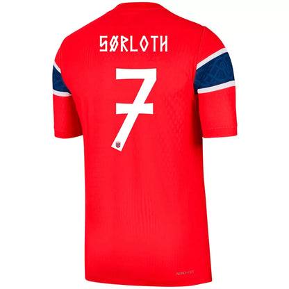 SØRLOTH #7 Norwegia Koszulka Domowa Wersja zawodnicza – Mundial 2026