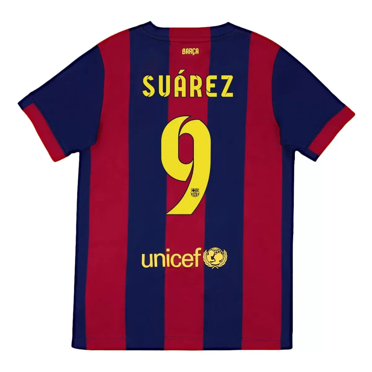 Barcelona SUÁREZ #9 Barcelona Koszulka retro domowa 2014/15