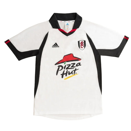 Saha #20 Fulham Koszulka retro domowa 2001/02