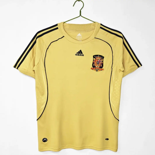 Hiszpania Koszulka retro wyjazdowa 2008