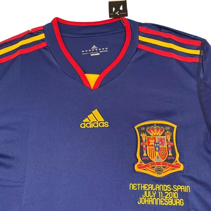 Hiszpania Koszulka retro wyjazdowa 2010