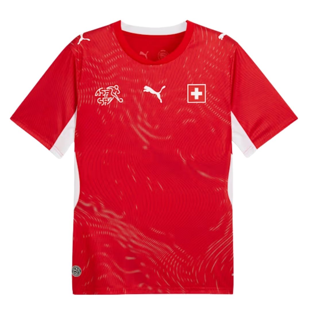 Szwajcaria Koszulka Domowa – Mundial 2026