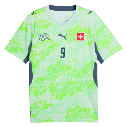 Manzambi #9 Szwajcaria Koszulka Wyjazdowa – Mundial 2026