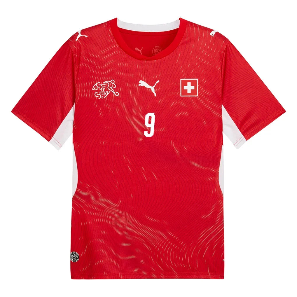 Manzambi #9 Szwajcaria Koszulka Domowa – Mundial 2026