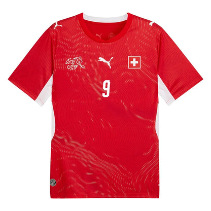 Manzambi #9 Szwajcaria Koszulka Domowa – Mundial 2026