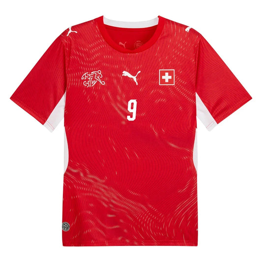 Manzambi #9 Szwajcaria Koszulka Domowa – Mundial 2026