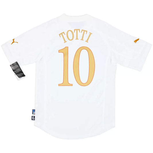 TOTTI #10 Włochy Koszulka retro wyjazdowa 2004