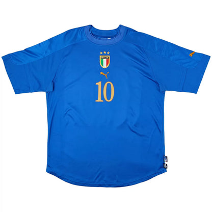 TOTTI #10 Włochy Koszulka retro domowa 2004