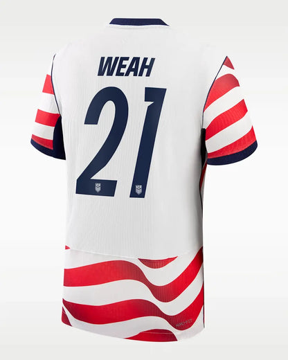 Timothy Weah #21 USA Koszulka Domowa 2026