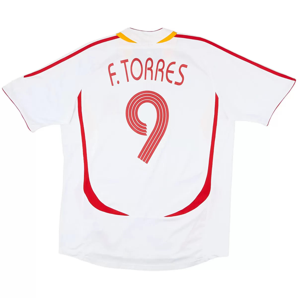 Torres #9 Hiszpania Koszulka retro wyjazdowa 2006