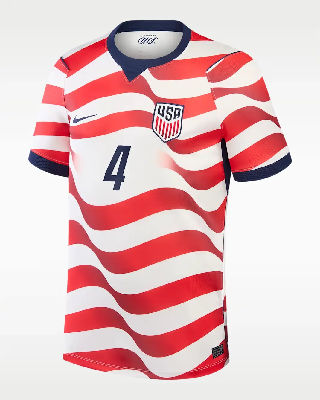 Tyler Adams #4 USA Koszulka Domowa 2026