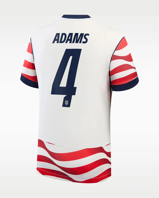 Tyler Adams #4 USA Koszulka Domowa 2026